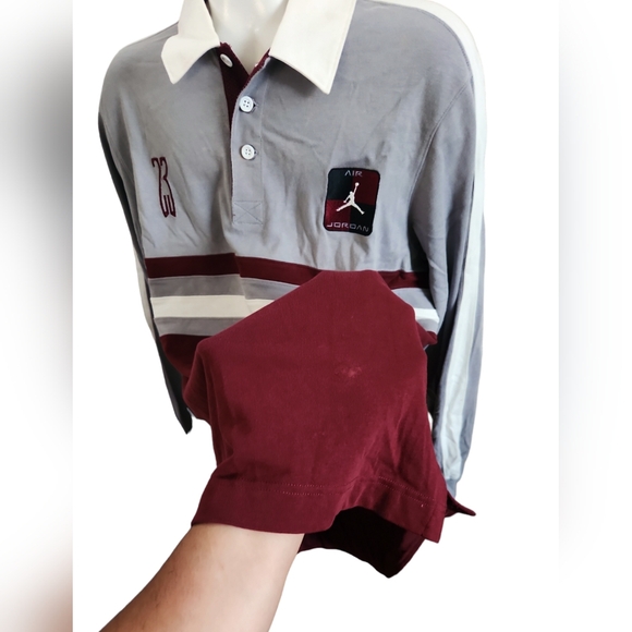 Jordan Jumpman 20th Anniversary 1985-2005 VTG Men's Polo Sweatshirt Size XXL - Picture 8 of 15